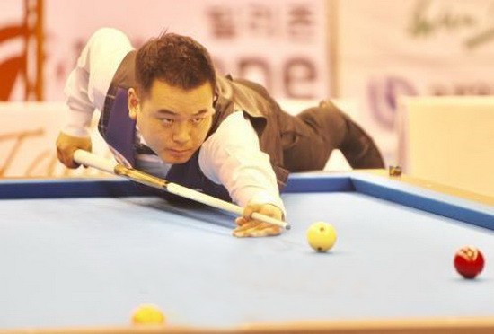 韓國選手Cho Jea Ho 在比賽中。