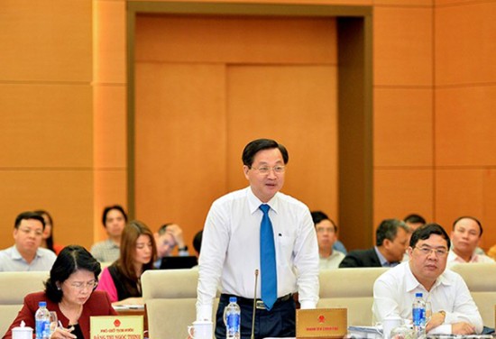 政府總監察長黎明概在會上發言。（圖源：CTV）