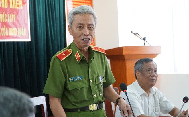 市公安廳副廳長潘英明少將對新富郡公安全體領導與公安戰士的責任感，執行任務中體現的傑出本領予以高度評價。