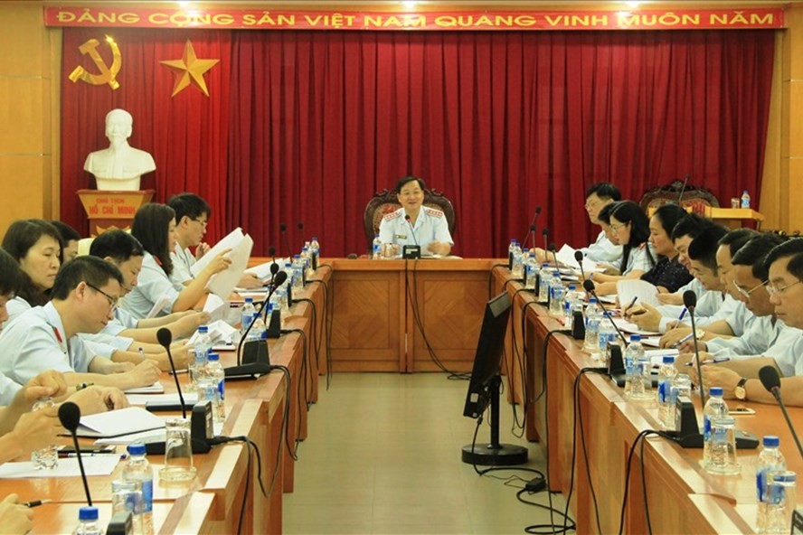 政府監察總署長黎明概(中)主持2018年第一季度小結會議。（圖源：TTCP）