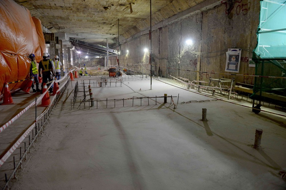 市中心區的地下空間規劃工作將以 地鐵系統為核心來進行。