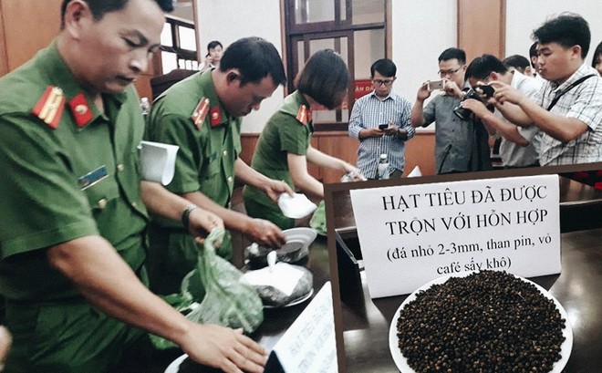 調查力量展示查收不符合食品安全化學品。