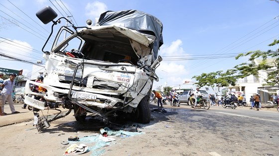 該起交通事故現場。（圖源：段堅）