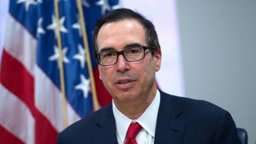 美國財政部長姆努欽。（圖源：AFP）