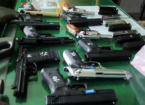 阮明戰多次盜竊販賣槍枝。（示意圖源：互聯網）