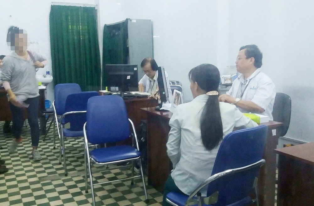 市精神科醫院門診室一瞥。