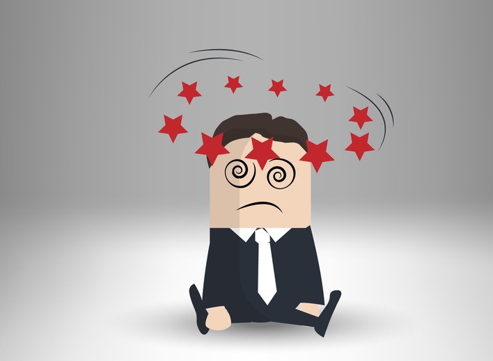 為什麼突然起身容易頭暈。（示意圖源：互聯網）