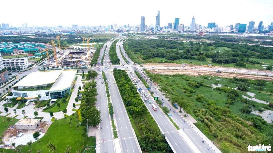 守添郡都市區一隅。