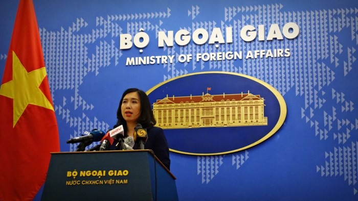 我國外交部發言人黎氏秋姮。（圖源：外交部）