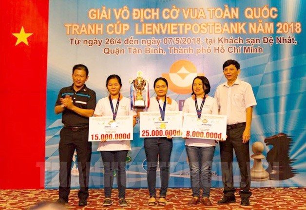 本市3女棋手包攬標準棋賽項金銀銅牌。