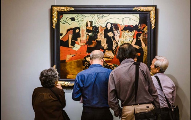 現代畫充滿商機 ảnh 1