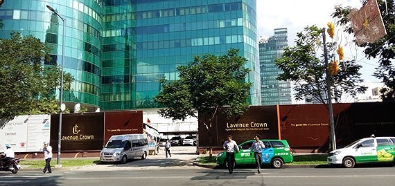 面積近5000平方米“黃金地段”的黎筍街8-12號。（圖源：互聯網）