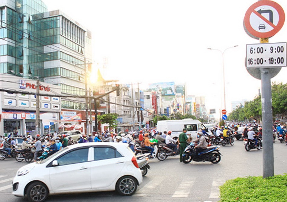 本市多條街道實行交通管制。（示意圖源：互聯網）