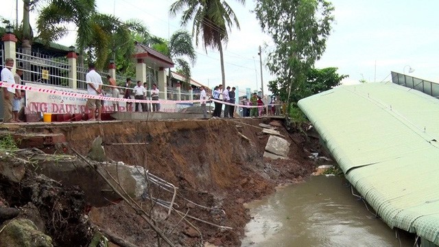 該起坍塌事故現場。（圖源：黃松）