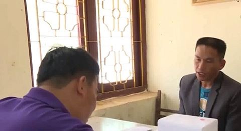 被捕的嫌犯瓦阿波（又名瓦縮妥）。（圖源：山羅公安提供）