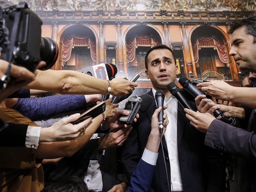 五星運動領袖迪馬約透露，同意再嘗試籌組政府。（圖源：AP）