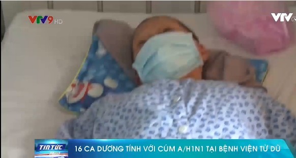 慈裕醫院流感病例獲及時控制。（圖源：VTV視頻截圖）