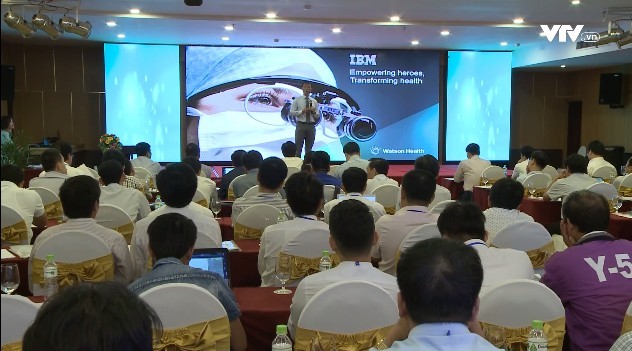 圖為研討會場景一瞥。（圖源：VTV視頻截圖）