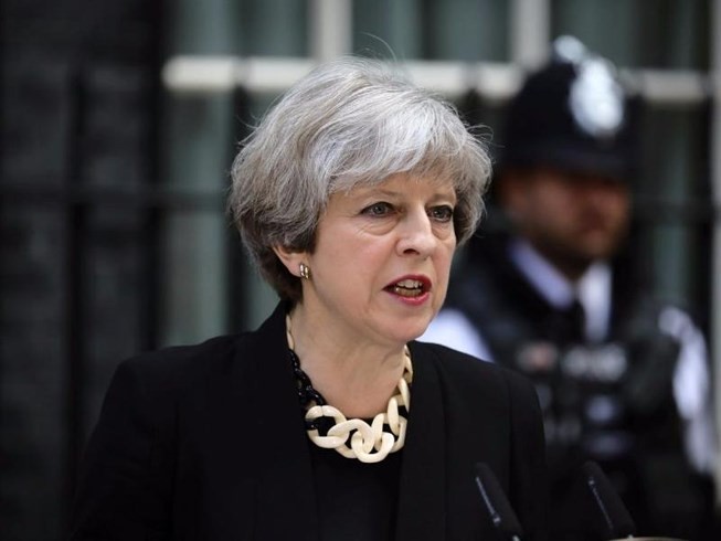 英國首相特蕾莎‧梅。（圖源：路透社）