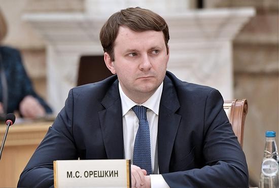 俄羅斯經濟發展部長奧列什金。（圖源：互聯網）