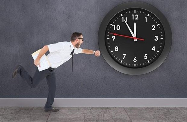 遲到的害處。（示意圖源：互聯網）