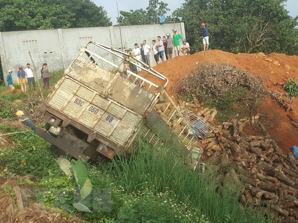 該起交通事故現場。（圖源：越通社）