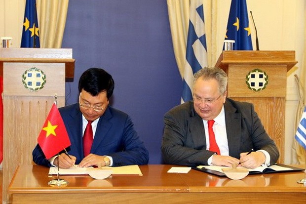 越南與希臘共同配合加強合作 ảnh 1