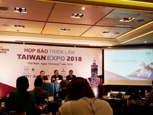 “2018台灣形象展”新聞發佈會一隅。