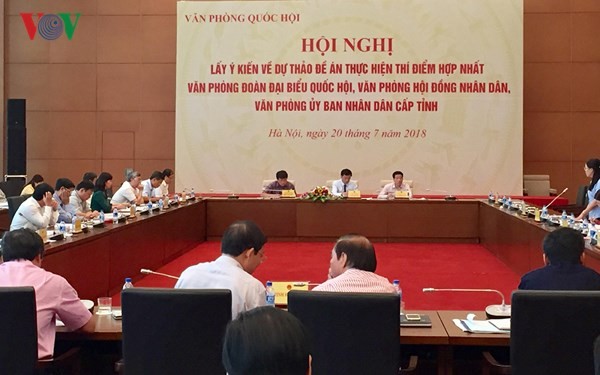 會議場景一瞥。（圖源：VOV）