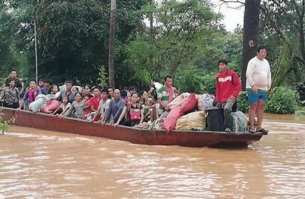 老撾水電站大壩垮塌　數百人失蹤 ảnh 1