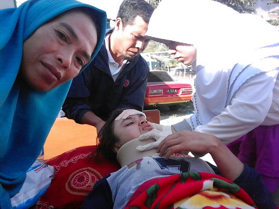 印尼龍目島 6.4 級淺層地震至少 14 死 160 傷 ảnh 1