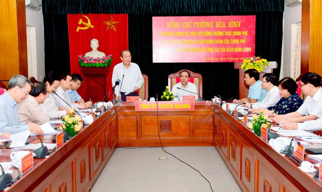 會議現場一瞥。（圖源：宣光新聞網）