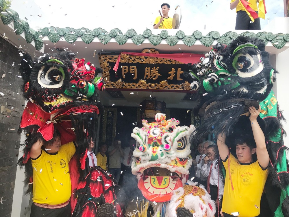勝義堂龍獅團建立祖館開光 ảnh 1