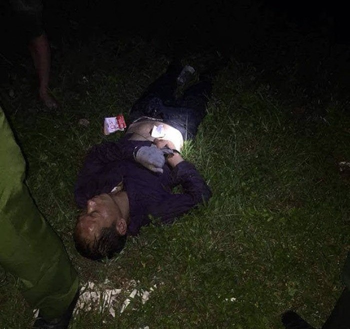 被抓獲的其中1名歹徒。（圖源：民越報）