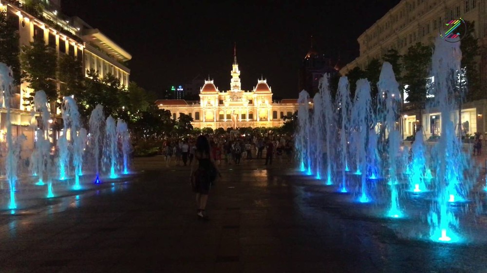 阮惠步行街準備改建。圖為阮惠步行街夜景一瞥。（圖源：互聯網）