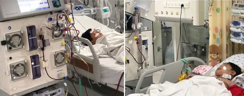 兩名病童在市兒童醫院重症監護室接受治療中。
