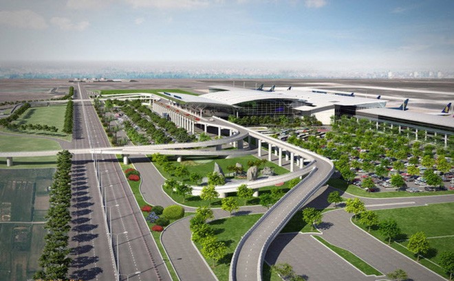 隆城機場效果圖。
