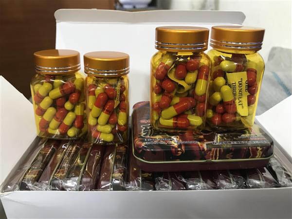 被查獲的逾期春藥一瞥。（圖源：T.H）