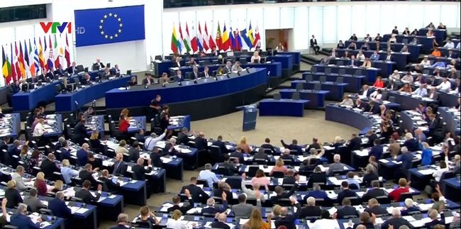 歐洲議會以大比數通過歐盟新的版權（著作權）法案。（圖源：互聯網）