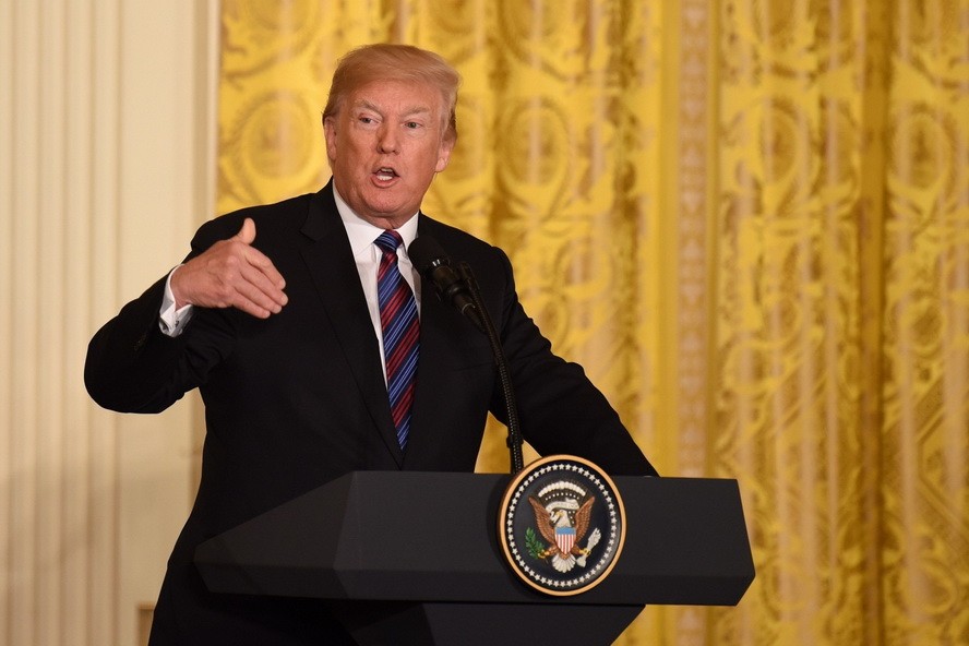 美國總統特朗普。（圖源：互聯網）