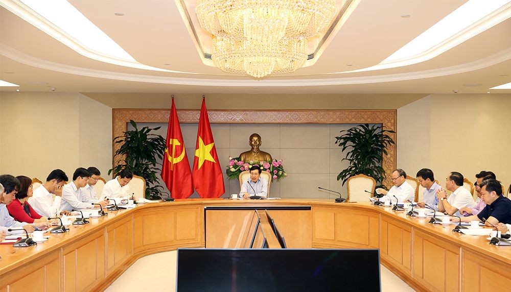 政府副總理、外交部長范平主持會議。（圖源：海明）