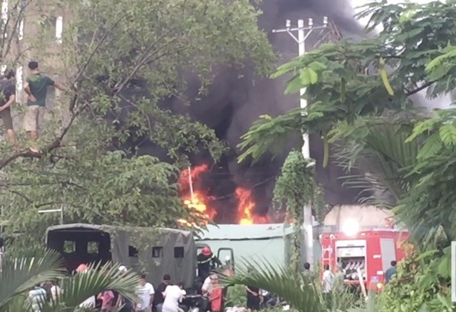 火警現場。（圖源：廷草）