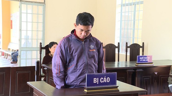 出庭受審的被告人阮成到。（圖源：海洋）