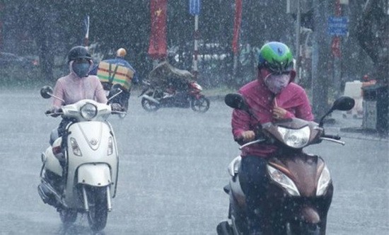 由於受冷空氣壓制軸經北部區域低壓槽的影響，故昨天上午，北部東面區域持續降中至大雨。（示意圖源：互聯網）