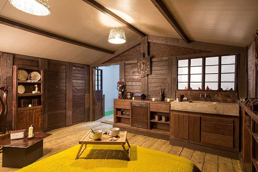 巧克力小屋可容納四人入住。（圖源：互聯網）