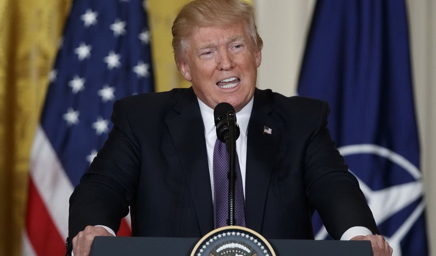 美國總統特朗普。（圖源：互聯網）