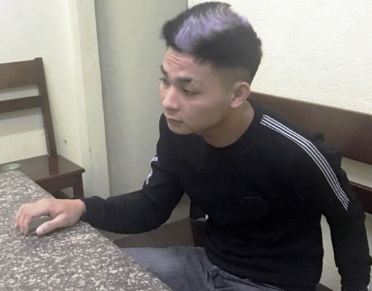 被逮捕的嫌犯陳文俊。（圖源：廷詩）