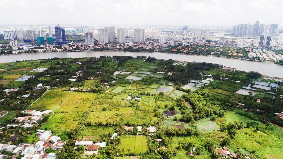 清多半島空照一隅。