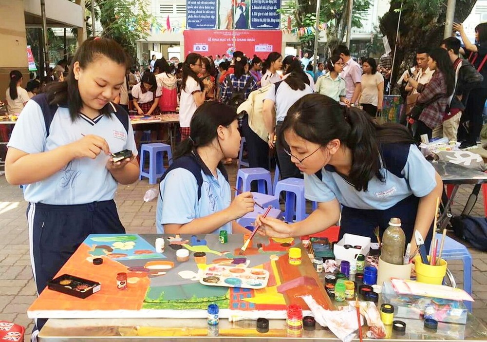 綠色風采繪畫比賽每年都吸引許多少兒參加。