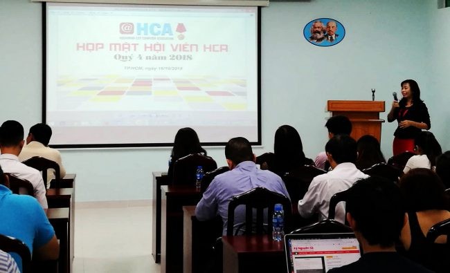 “2018年在數字時代的創意革新創業”系列共同活動總結會議現場。（圖源：范英富）